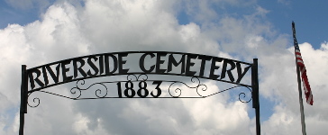 Osage Cemetery sign